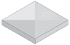Gartenmauer Lino - grinero Pfeilerabdeckplatte anthrazit 45x45x7 cm
