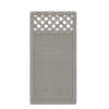 Sichtblende ARZAGO R.eck grau 90x179 mit Gitter