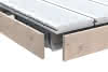 Abschluß BiColor sand 10x80x2000 DreamDeck WPC