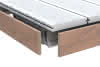 Abschluß BiColor mandel 10x80x2000 DreamDeck WPC