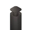 Metallpfosten anth. Aufschraub 7x7x195 