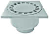 ACO Haus und Hofablauf grau DN 110/75 200x200 mm