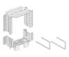 Knauf justierbarer Direktabhänger für CD 60/27