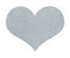 Tischdecken Beschwerer Heart 4 St. 