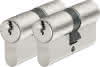 Profilzyl. Ni. Pearl E20 2er-Set gl. SB Blister