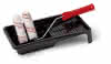 Heizkörperrollerset Microline HK 10cm 100mm 9mm Flor m. Farbwanne u. Bügel