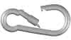Karabinerhaken verz. Ø6x60 mm mit Schraube (2 Stück)