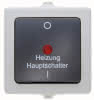 Heizungshauptschalter Nautic AP-FR grau 