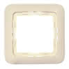 Abdeckrahmen RIVO 1-fach creme 