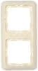 Abdeckrahmen RIVO 2-fach creme 