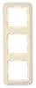 Abdeckrahmen RIVO 3-fach creme 