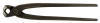Monierzange 250 mm CV finish-grau 