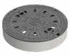 Schachtab.BUDATOP Kl.D rd.LW610 m.V.m.E. Beton-Guss/Guss. MEIPREN. MEISTEP