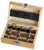 Universalbohrersatz 3-tlg 40/45/50mm Holzkassette