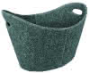 Filzkorb Oval anthrazit 54x36,5x40 cm