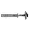Eurotec Dichtdübel Edelstahl TK 6x50mm, Pack a 100 Stk, mit Dichtscheibe