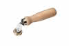 Andrückrolle Messing 28x6 mm kugelgelagert