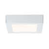 Wandleuchte WallCeiling Lunar LED-Panel 170x170mm 12W Weiß matt/Alu