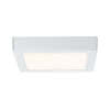 Wandleuchte WallCeiling Lunar LED-Panel 220x220mm 15W Weiß matt/Alu