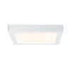 Wandleuchte WallCeiling Lunar LED-Panel 300x300mm 18W Weiß matt/Alu
