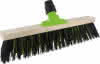 Besen 40cm mit Stielhalter schwarz/grün 