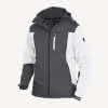 Softshelljacke Jannik weiß/anth Gr.4XL JANNIK