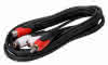 Kabel Audio Cinch 2x Stecker 2x Kupplung 2x TULP/CONTRATULP  1,5m