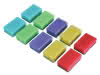 Topfreiniger o.Griffleiste buntsortier m.Vliesseite 10er Pack