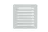 Aluminium Gitter 155x155 weiß 
