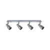 Spotlight Meli GU10 4x10W 230V Nickel satiniert Metall