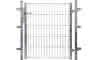 Tor Basic 1-flg. anthrazit 1000x1200mm fvz., mit Doppelstabmattenfüllung