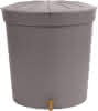 Regentonne Lanzarote rund komplett 300l graphite grey