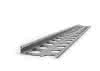 Putzabschlussprofil (BK1260) - 10 x 50mm 10/2500 mm, PVC beschichtet, f. Außen