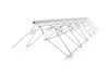 Drahtrichtwinkel Typ APBK-15mm (BK1317) Länge: 295 cm, Schenkel: 62 x 62 mm, PVC