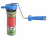 Farbroller Rollmatic Redfibre25cm FH 4mm 2K blau/grau, Teflon, Polyamid