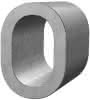 Pressklemmen Alu blank für Seil Ø4 mm (8 Stück)