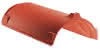 Firstziegel Typ PF gel.Fin.schiefer glas GOG