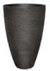 Rillentopf rund anthrazit ca.40cm H60cm 