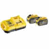 DeWalt DCB118X2-QW XR FlexVolt Akku 9 Ah 2 Akku, Schnellladegerät im Karton
