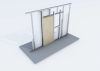 Knauf Pocket-Kit Standard f. Holztür CW75/100 B: bis 985mm H:1985/2110mm