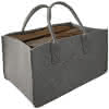 Filztasche grau 50/34/27 cm 