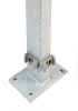 Eckpfosten m.Bodenplat.fvz 60x40x1093mm 