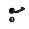 Rosettengarnitur Horni Nylon BB/PZ 8mm schwarz, PE-Beutel