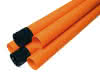 opti-Dränrohr DN200 orange gelocht 2,5m-Stange