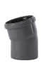 HTsafeB Bogen DN/OD 90 15° 