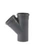 HTsafeEA Abzweig DN/OD 125/125 45° 