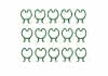 Befestigungsclip 15er Set 3,3x2,6cm 