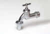 Wasserhahn 3/4''Matt verchromt a.Karte 