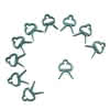 Pflanzenclip 10erSet Ku4,5cm m.Federring 