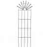 Pflanzengitter Sonne silber 56cm 